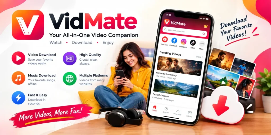 Vidmate apk-Download everything